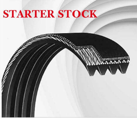 Bando Rib Ace 7PK1930 Automotive Serpentine V-Ribbed Belt, PK Section, 0.98 in W Top, 1930 mm L Outside, 0.175 in THK, Rubber