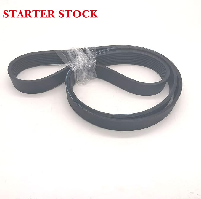 6PK1245 9PK1245 7PK1245 8PK1245 Generator Air Conditioning Fan Belt Rubber Transmission Belt (Size : 10ribs)