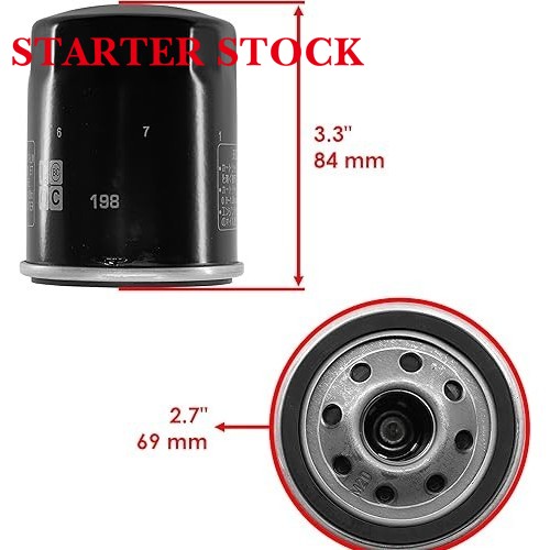 Starterstock Oil Filter for Polaris Sportsman 600 700 4X4 Twin EFI 700 2002-2004 / Frontier Classic 684 784 Touring 684 784 2003-2005 / Sportsman 700 Twin 701 2004picture2