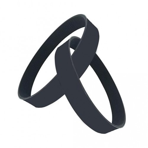 5PK1350 Poly V-Belt, 1350mm 5-Rib Rubber Serpentine Belt for Alternator AC Compressor Power Steering, Fiberglass Reinforced Replacement, 1-Pack for Automotive Industrial Use Brand: IBYZSO