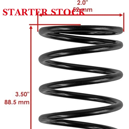 Starterstock Primary Drive Clutch Black Spring for Polaris Xc700 1997 1998 1999 / Xc800 2002-2003picture3