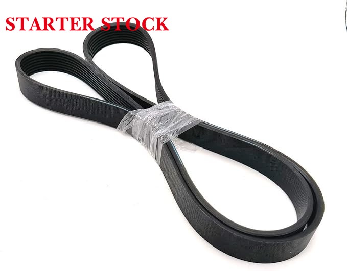 Geeyu 8PK1650 9PK1650 10PK1650 6PK1650 Air Conditioning Fan Belt Vehicle Industrial Agriculture Belt (Size : 8ribs)