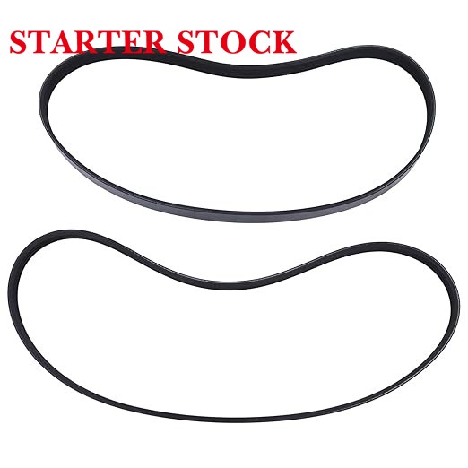 4PK895 5PK880 Drive Belt Kit Compatible with Subaru 1998-2007 Forester 2.5L 73323-AC000 80921-8270 2002-2007 Impreza 2.5L 1996-2004 Legacy 2.2L 2.5L