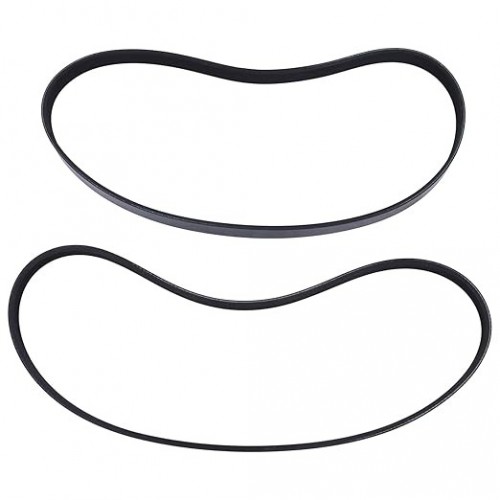 4PK895 5PK880 Drive Belt Kit Compatible with Subaru 1998-2007 Forester 2.5L 73323-AC000 80921-8270 2002-2007 Impreza 2.5L 1996-2004 Legacy 2.2L 2.5L