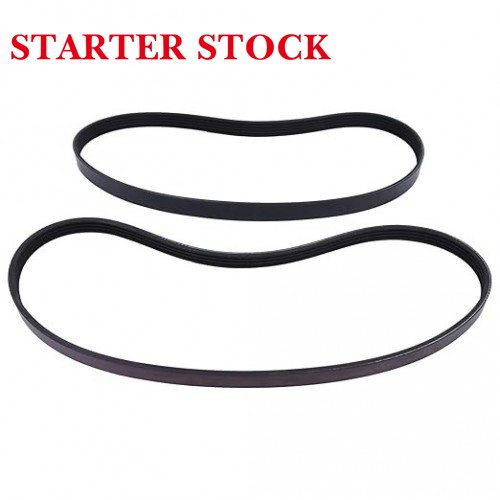 4PK895 5PK880 Drive Belt Kit Compatible with Subaru 1998-2007 Forester 2.5L 73323-AC000 80921-8270 2002-2007 Impreza 2.5L 1996-2004 Legacy 2.2L 2.5Lpicture2