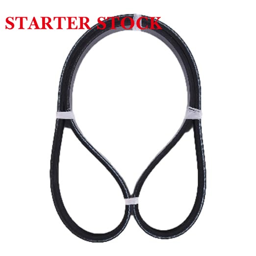 4PK890 Serpentine Belt V-Ribbed Belt L01-15-907 PK040350 MB938467 K040350 Compatible with 90-98 Dodge 1.5L-2.5L