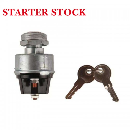 12V 4-Position Universal Plastic Ignition Switch Key ACC/OFF/IGN/Start for Tractor Forklift Tuning Truck Car Motorcyclepicture2