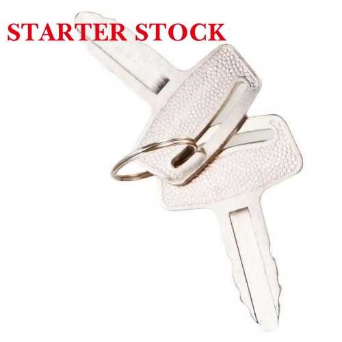 Replacement Brass Ignition Key RC101-53630 Switch for K-008 KH-151 Tractor Partspicture2
