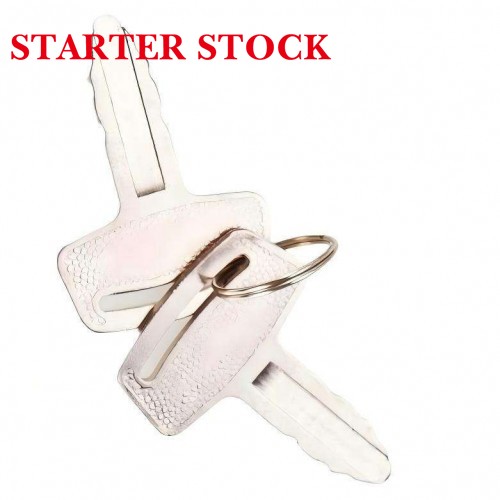 Replacement Brass Ignition Key RC101-53630 Switch for K-008 KH-151 Tractor Partspicture4