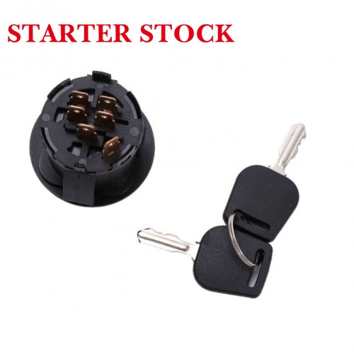New 725-12066 3-Position 6-Pin Start Ignition Switch Replacement for Lawn Mower with 1 Year Warrantypicture3