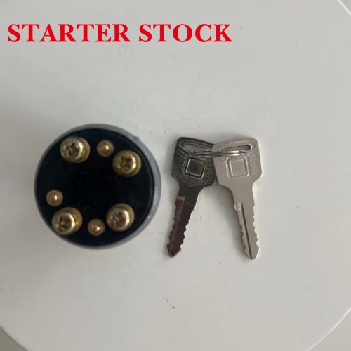 New Condition 221022-5200 Ignition Start Switch Applicable for TOYOTA ISC-04 Marble 404 Forklift Agricultural Auto Switchespicture2