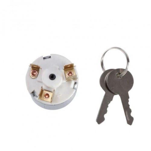 Lucas Waterproof Ignition Starter Switch 5 Terminal Wire 2 Keys 31973K4183 SPB501 551508G New Condition for Tractor