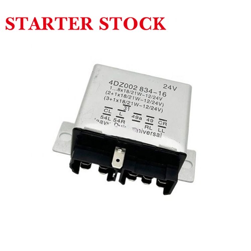 Truck Parts Hazard Relay 4DZ00283416 02480073 02481967 81253100021 0015447432 0015448332 0025441432 for Mercedes benzpicture3