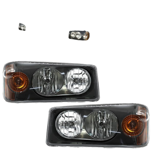 Granite GU713 Compatible Headlight Assembly New 12V for Left/Driver and Right/Passenger Sides Selected Model Fit