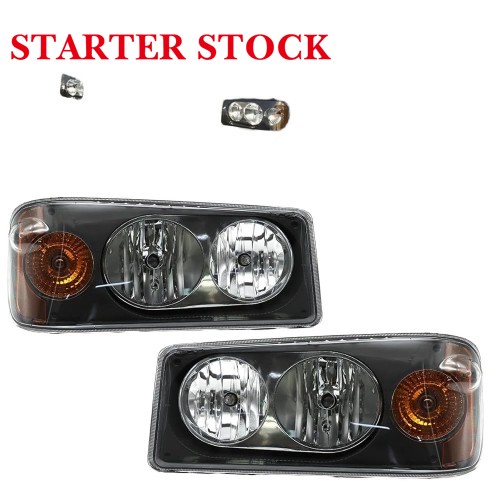 Granite GU713 Compatible Headlight Assembly New 12V for Left/Driver and Right/Passenger Sides Selected Model Fitpicture2