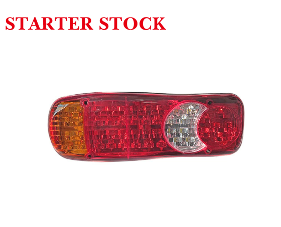 For Volvo DAF RENAULT Truck LED Tail Lights 12V 24V Warning Rear Lamp Boat Trailer Stop Reverse Safety Indicator for Truck Boat