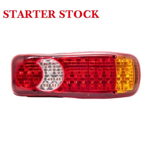 For Volvo DAF RENAULT Truck LED Tail Lights 12V 24V Warning Rear Lamp Boat Trailer Stop Reverse Safety Indicator for Truck Boatpicture2