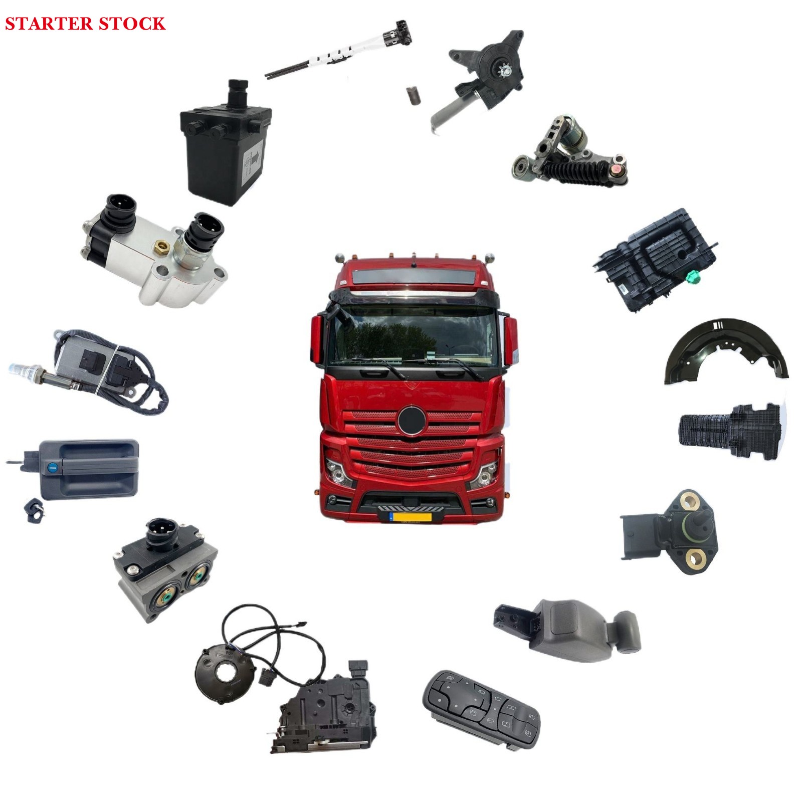 OEM Standard Quality More Than 2000 Items Truck Parts for P G R T-series Truck Spare Parts