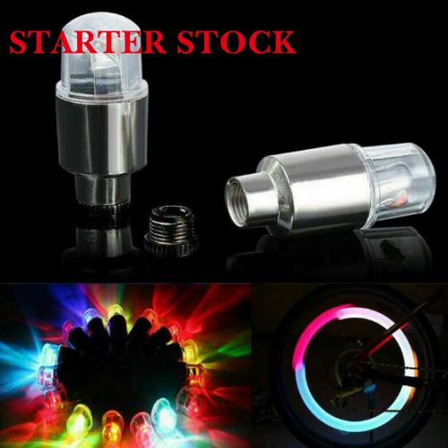 Universal 12V LED Ambient Light for Car Motorcycle Bicycle Wheel & Tire Valve Cover Hub Colorful Flashing Neon Lamp Decorpicture3