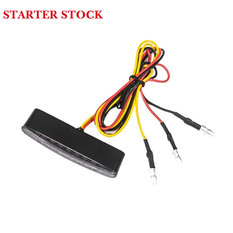 KS16-045 Custom LED Motorcycle Tail Light with Multi-Function Turn Signals Brake Light for Motorbikes