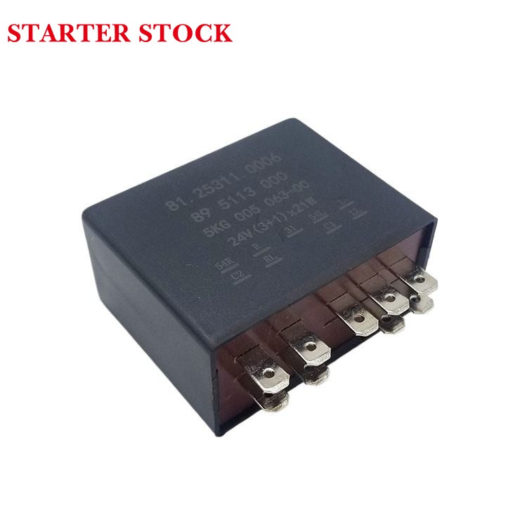 Heavy Duty Truck Spare Parts Flasher Relay 81.25311.0006 81253110006 81253110013 81253110026 for MAN Bus