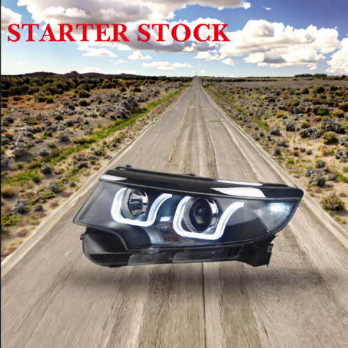 For Ford Edge 2010-2014 LED Auto Headlights Assembly 100W 12V Double U Projector Lens 6000k Color Upgrade for Front Lamps Carpicture4