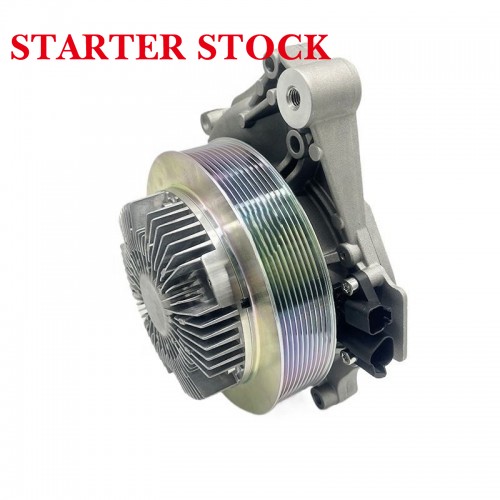 Truck Spare Parts Water Pump with Electromagnetic Clutch 2422589 for Scaniapicture4