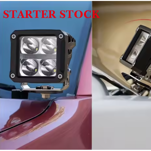 3.5 Inch White Yellow Spot Flood LED Work Head Fog Driving Light for Cars Offroad Trucks UTVs Motorcycles 10-80V Compatibilitypicture3