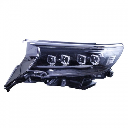 Vland New LED Headlight Assembly for Toyota Prado 12V Auto Light System with Amber LED Car Front Lamp Accessory