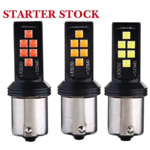 HOLY 1156/1157/3030 Car LED Brake Lights 12SMD Reversing Turn Signal Lights 7443/7440 Bulbpicture2