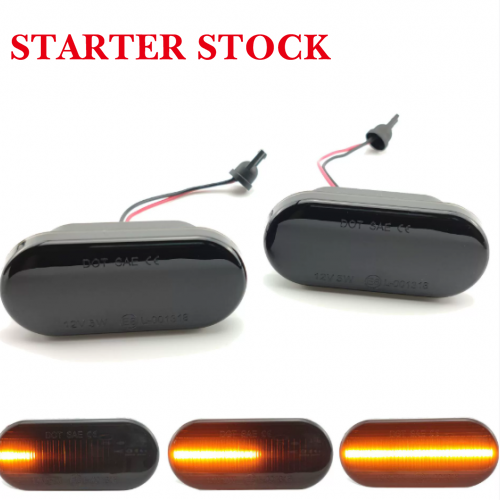 Hot Sales Dynamic Repeater Sequential Indicator Lamp Audi A3 S3 8P A4 S4 RS4 B6 Led Side Marker Light for Cars Turn Signal Lightpicture2