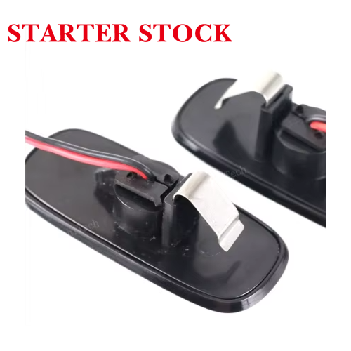 New 2x Amber LED Side Marker Light Repeater Indicator Lamp for Land Rover Discovery 2 99-04 Defender Freelander 1 Turn Signalspicture2