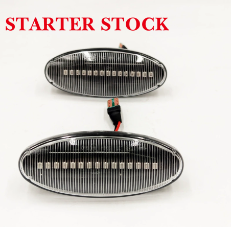 2pcs Dynamic LED Side Marker Turn Signal Lights for MAZDA 2 3 5 6 BT-50 MPV II Sequential Blinker 2003-2014