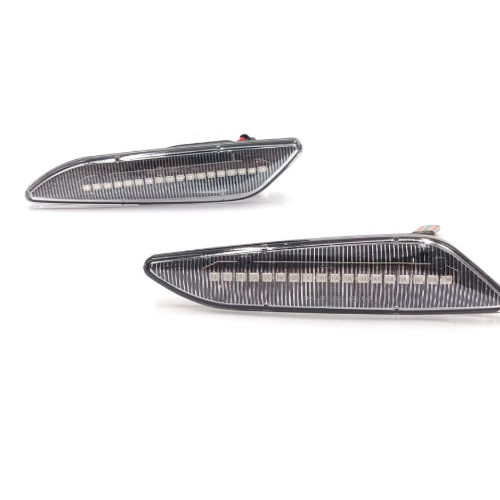 For Volvo S80 MK1 V70 MK2 XC70 XC90 S60 99-09 Dynamic LED Side Marker Lights Amber Blinking Turn Signal Lamp Indicator