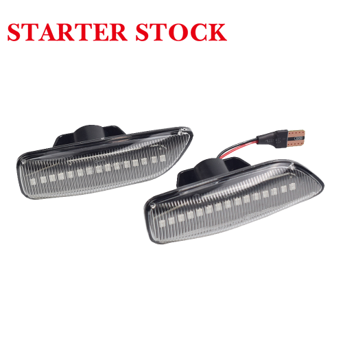 For Volvo S80 MK1 V70 MK2 XC70 XC90 S60 99-09 Dynamic LED Side Marker Lights Amber Blinking Turn Signal Lamp Indicatorpicture2