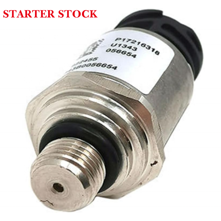 New Pressure Sensor 17216318 14613051 for Excavator EC290B EC240B EC210B 250 300D 350D