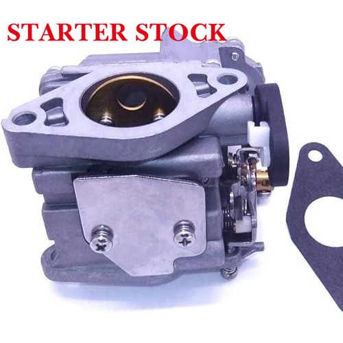 Boat Motor Carburetor Assy 66N-14301-00 and 66M-13646-00 Gaskets (2 pcs) for Yamaha 4-Stroke F9.9C F9.9CMH F9.9CE S/L 4-Stroke Outboard Enginepicture5