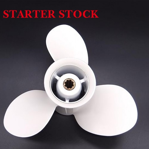 Boat Motor 9 1/4x10-J for Yamaha 9.9HP 15HP Outboard Engine Parts 63V-45952-10-00 9.25x10picture5