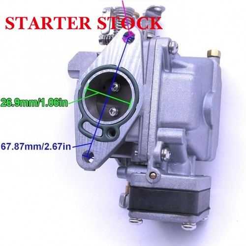 SouthMarine Boat Engine 3G2-03100-1 3G2-03100-2 3G2-03100-3 3G2031001M Carburetor Assy and 3G2-02414-1 3G2024141Mpicture3