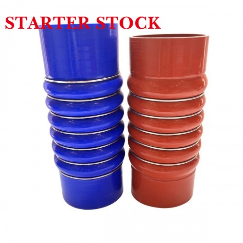 81963010900 New Radiator Hose Truck Spare Parts Auto for Man Truck TGS TGX TGA & Red Car Usepicture4