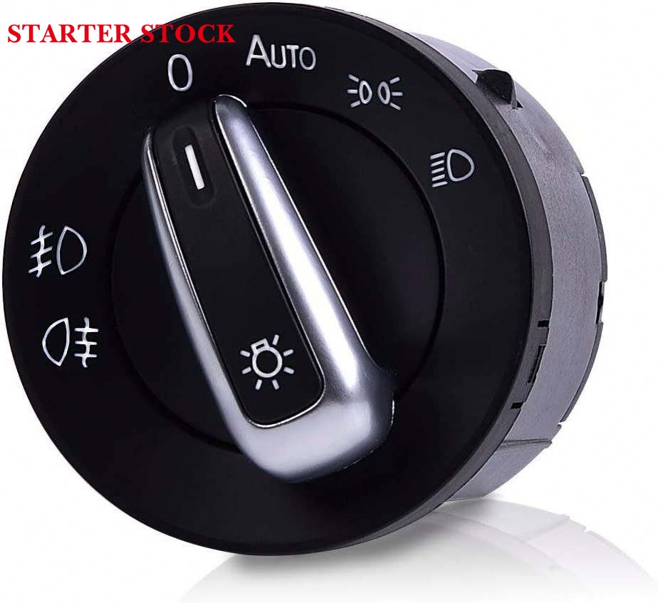 OEM 5ND941431A Headlight Switch for B6 B7 12V VW New Condition Window Lift Button for Yaris 2006-2010 207 2008 Pcs