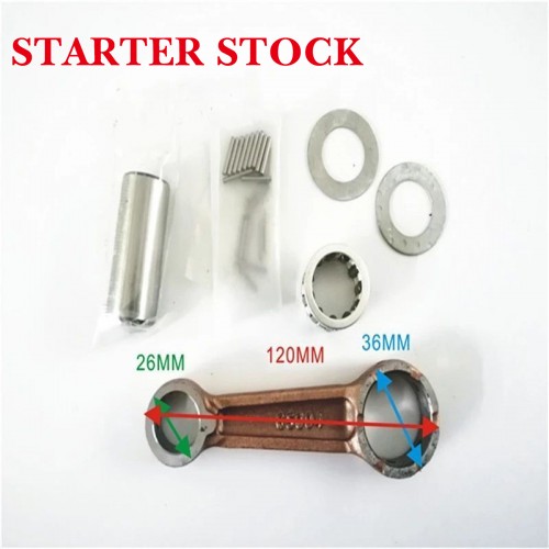 650-11650-00 682-11650-00  Connecting Rod Kit for 9.9hp 15hp Outboard Motorpicture2