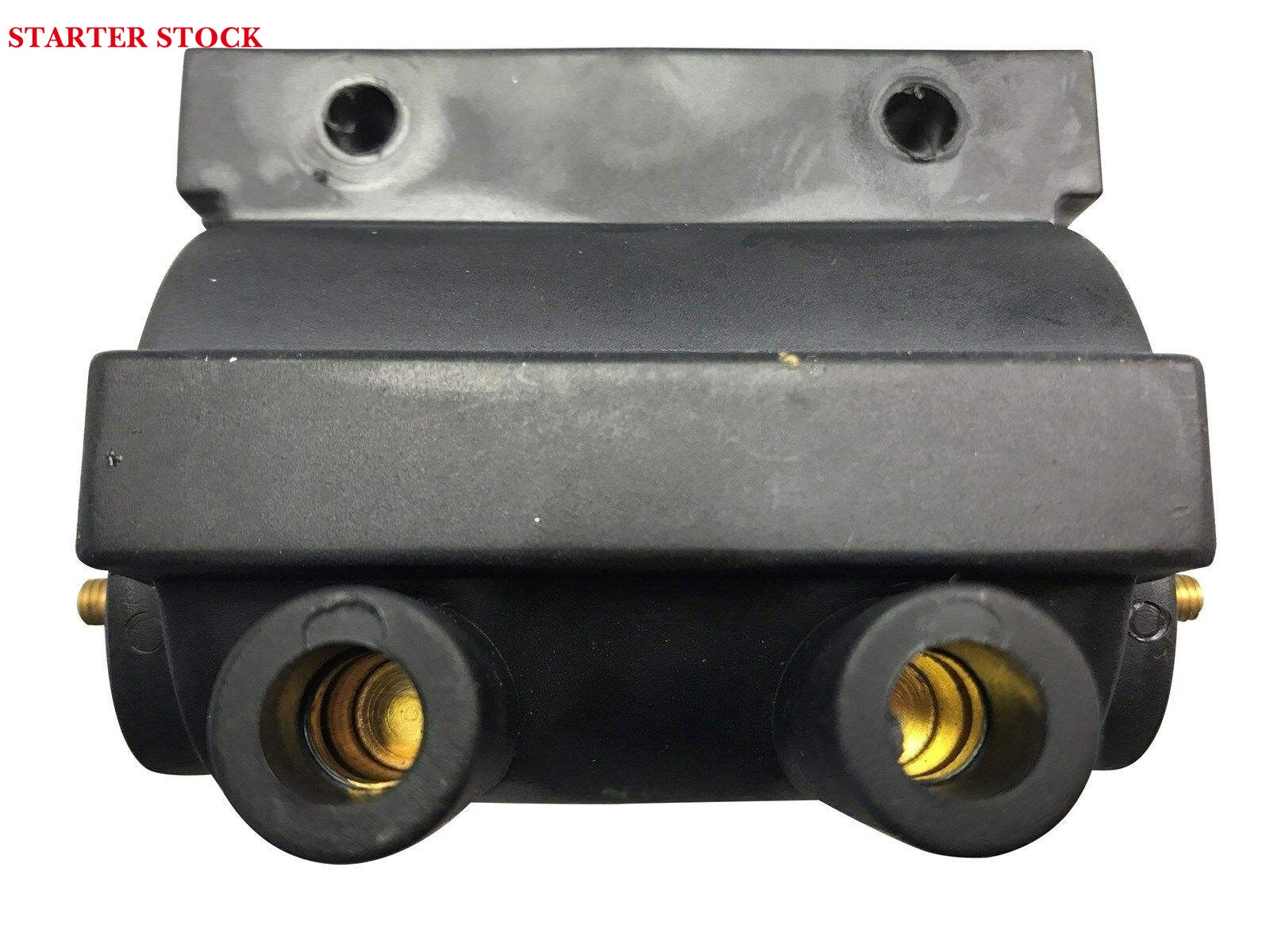 Juego de bobinas de encendido negras de 5 ohmios, modelo 31609-65A, compatibles con motores tipo “Shovelhead” de años 65 a 79