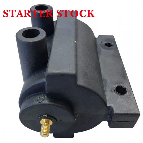 31609-65A Black 5 Ohm Ignition Coil Pack for 65-79 Shovelheadpicture2