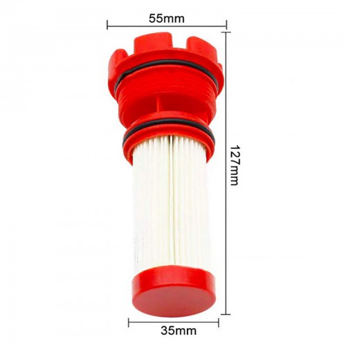 Para motores Mercury: incluye 2 filtros modelo 31871, adecuados para barcos y vehículos de motor. Es un filtro de gasolina de reemplazo de la marca Racor