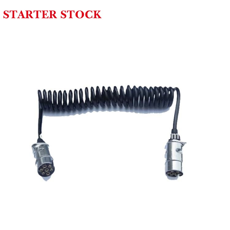 High Quality 12V Core Trailer Spring Cable Spare Auto Part New Condition-for Semi-Trucks