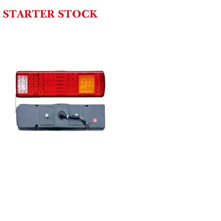 Nuevas piezas de carrocería para semirremolques universales, con luces traseras led combinadas de forma redonda y en los colores rojo, amarillo y blanco