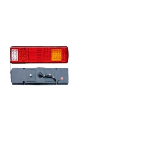 Nuevas piezas de carrocería para semirremolques universales, con luces traseras led combinadas de forma redonda y en los colores rojo, amarillo y blanco