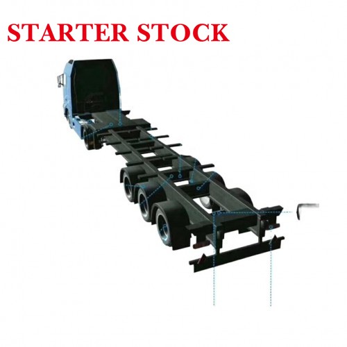 New 28T Landing Gear for Truck Semi Trailer Axle Parts Auto Accessories Sparepicture3