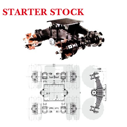 16t Air Bag Suspension for Semi Trailer Truck New Condition Rigid Suspension for Trailer Germany Auto Chassis Part Sparepicture2
